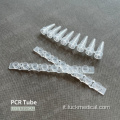 PCR in plastica usa e getta a 8 tubi PCR